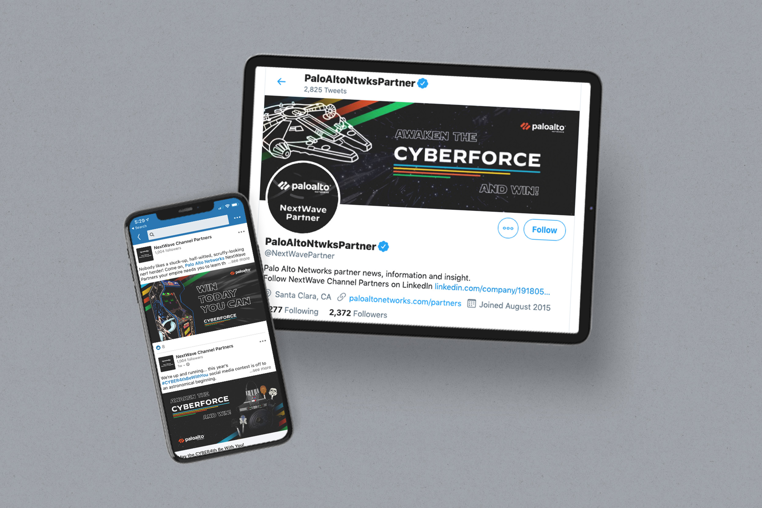 May the 4th social media contest graphics